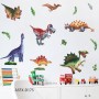 Sale! Stickere decorative, Dinozauri, Multicolor, Maro/portocaliu, ASFX-D175