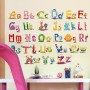 Sale! Stickere decorativ, Alfabetul Vesel al limbii romane, Multicolor, ASXH6220