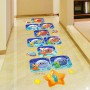 Sale! Stickere educativ, Mini game cu cifra, Planete, Multicolor, 205x65 cm, ASHM94011NAB